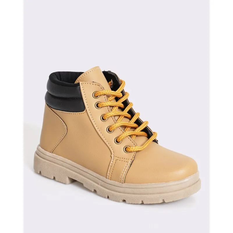 Bota Infantil Coturno Ortobaby Mostarda 32