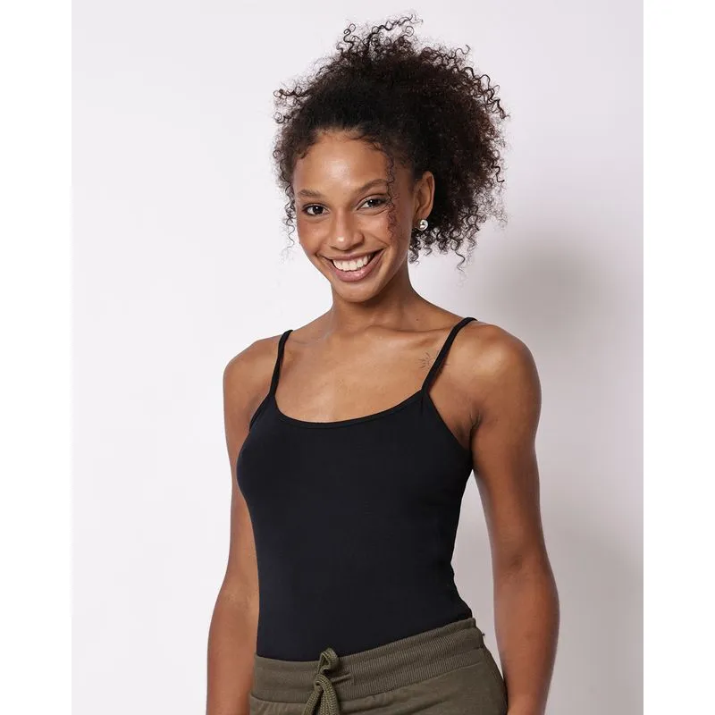 Blusa Feminina Alcinha Básica Preta M