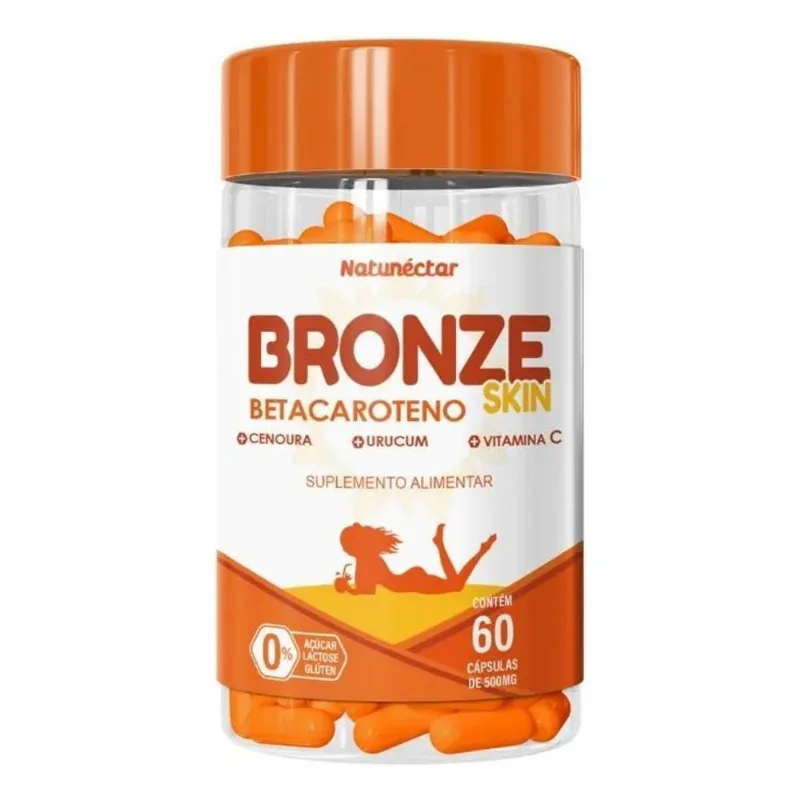 Bronze Skin 500mg 60 Cápsulas - Natunéctar