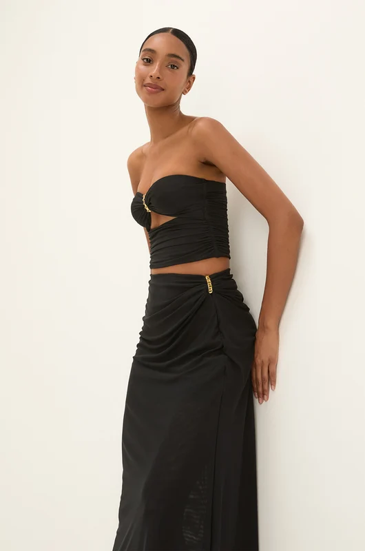 Top Fae Detalhe Black Preto / P