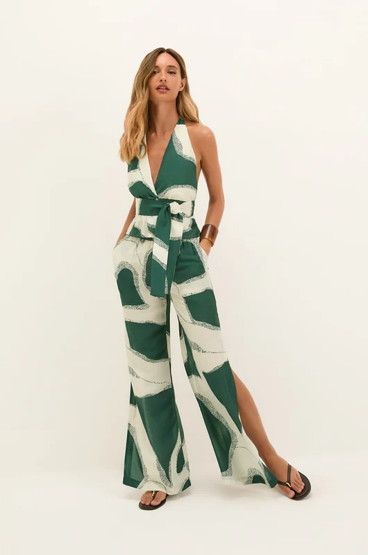 Calca Pantalona Lea Enigma Boulevard Estampados / 40