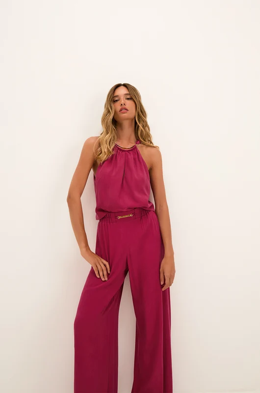 Blusa Joy Detalhe Glam Rosa / PP