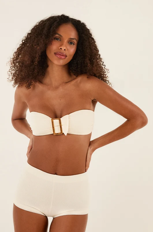 Top Bandeau Sade White Branco / P