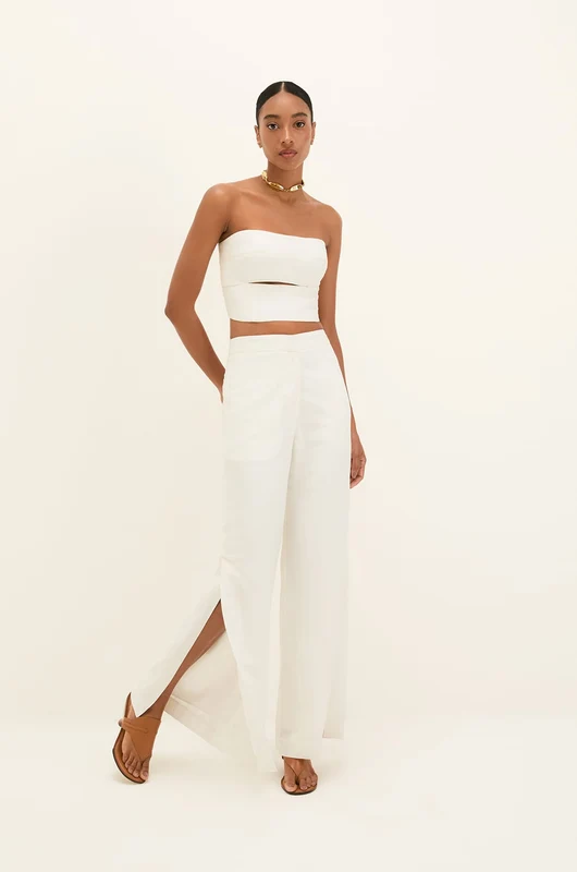 Calca Tacy Off White Branco / 40
