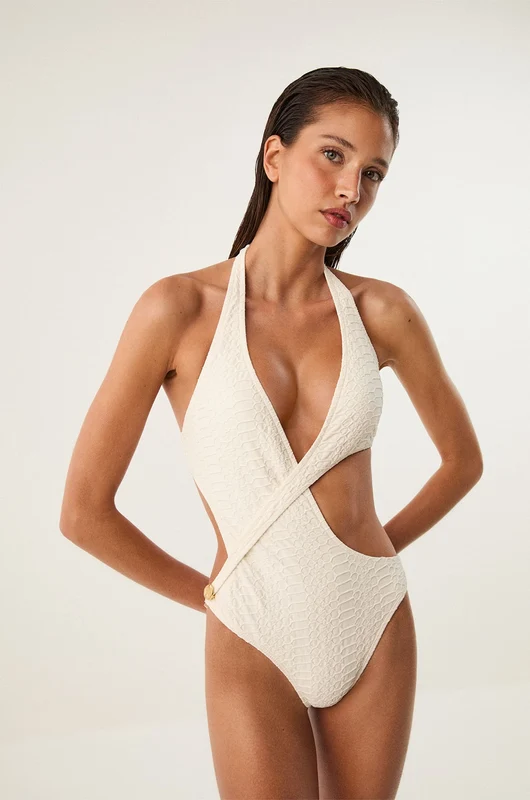 Maiô Lola Vianna Cheeky White Branco / G