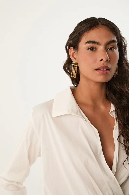 Brinco Lyss Dourado Dourado / UN