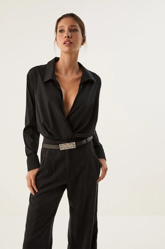 Cinto Deva Prata Black Preto / PP