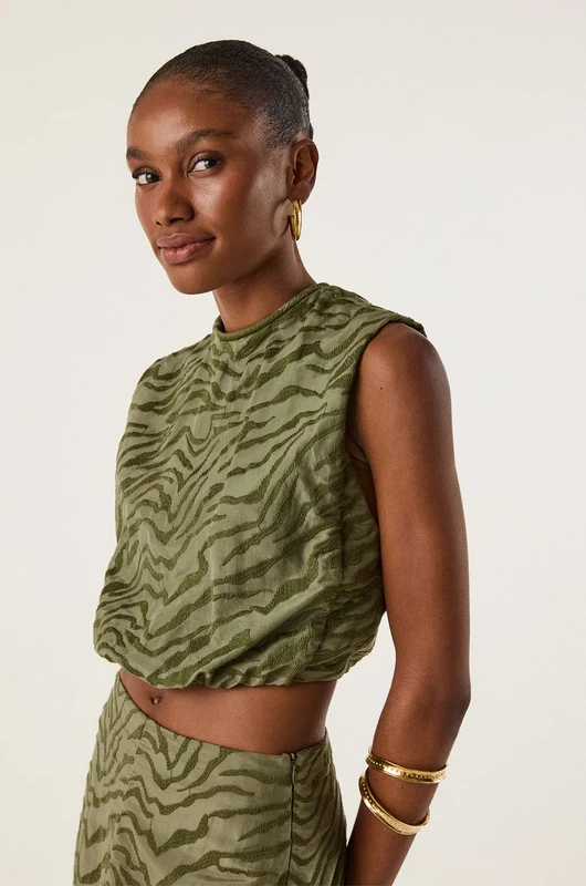 Blusa Marilyn Fen Verde / G