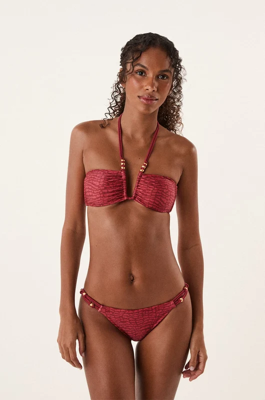 Calcinha Paige Brasil Serpent Skin Pink Estampados / PP