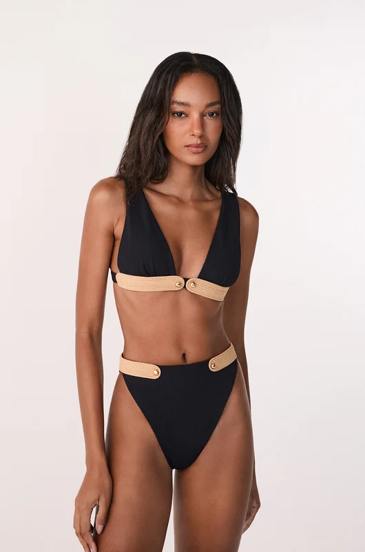Hot Pants Lian Brazilian Black Preto / GG