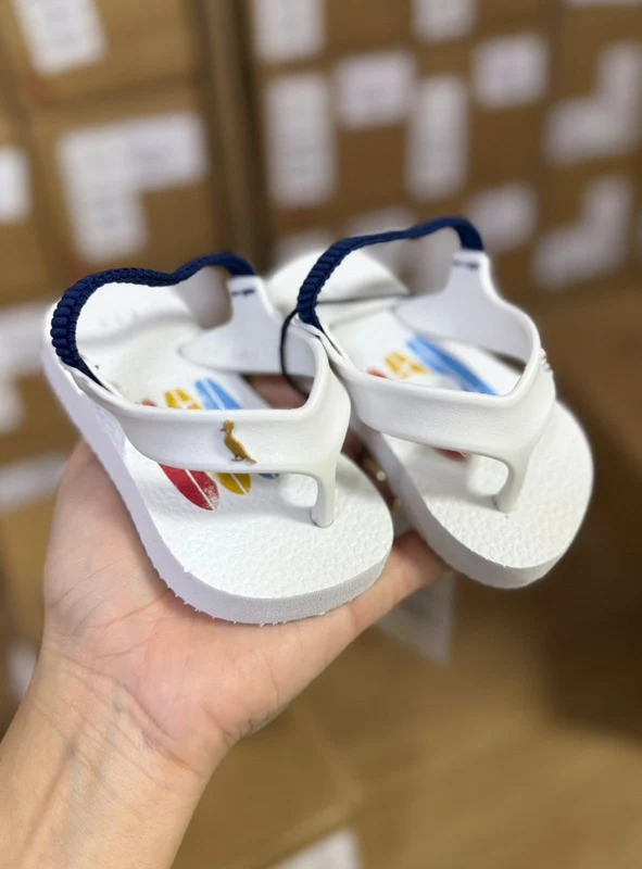 CHINELO ABA FINA BEBE PICA PAU PRANCHAS ELÁSTICO MENINO RESERVA MINI Branco / 21/22