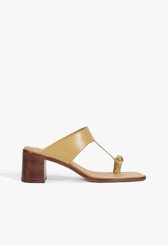 Bennett Leather Sandal 10.5 / Fig / Leather