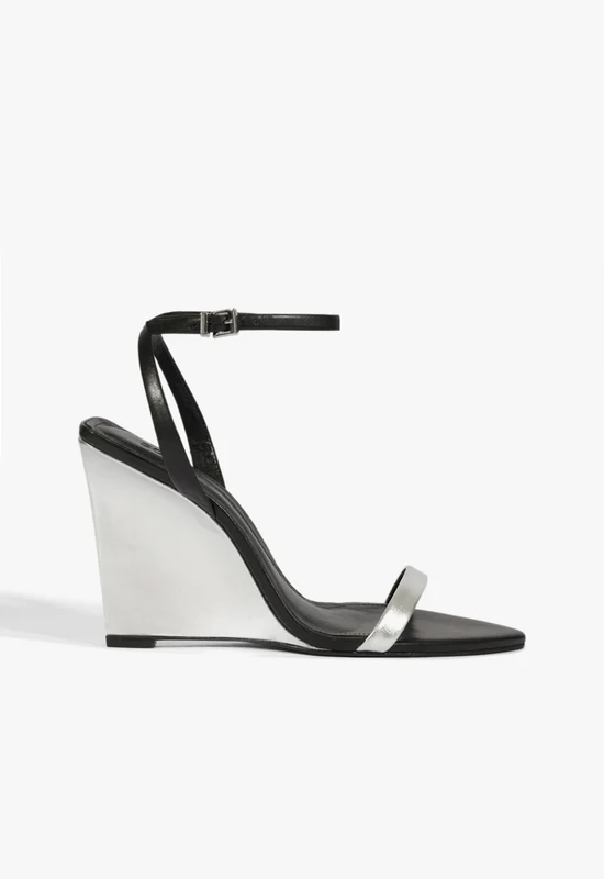 Melanie Sandal 7 / Silver / Metallic