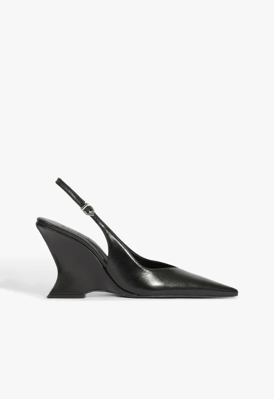 Siena Buckle Pump 11 / Black / Leather