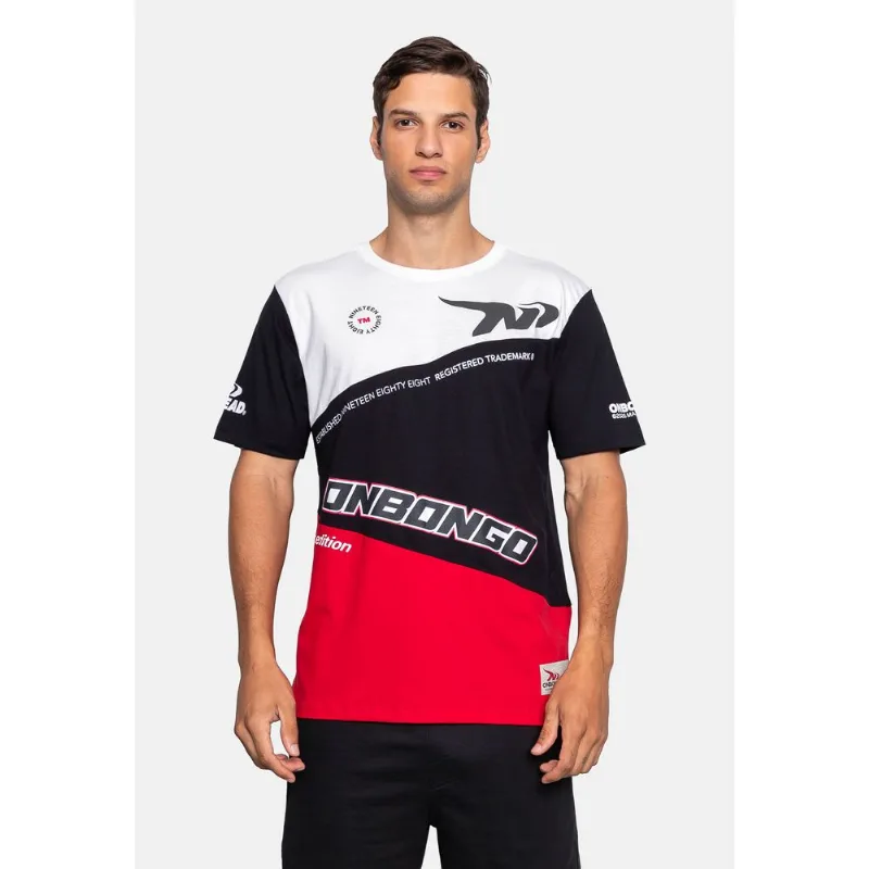 Camiseta Onbongo Com Recorte Off White - G