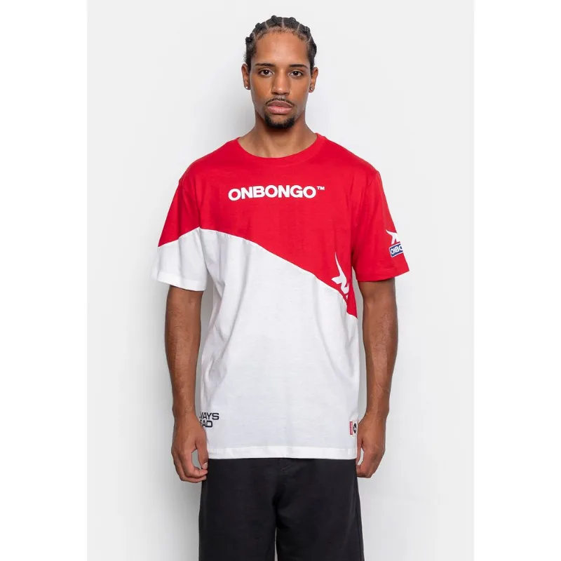 Camiseta Onbongo Especial com Recorte Vermelha - G