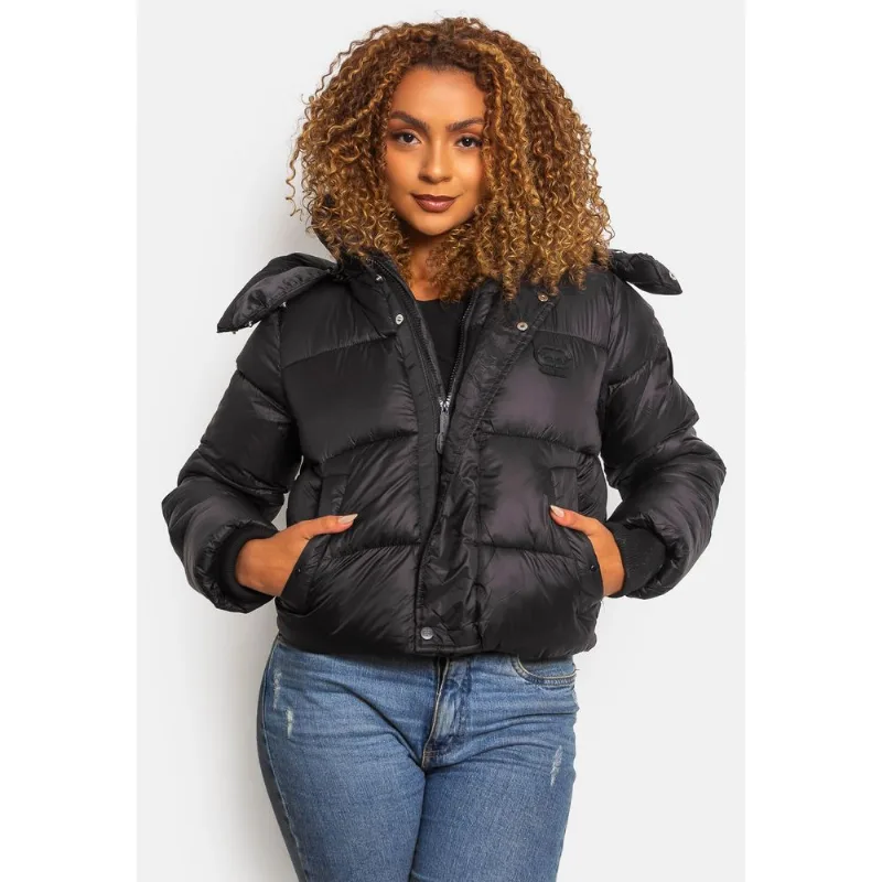 Jaqueta Ecko Puffer Pesada Preta - G