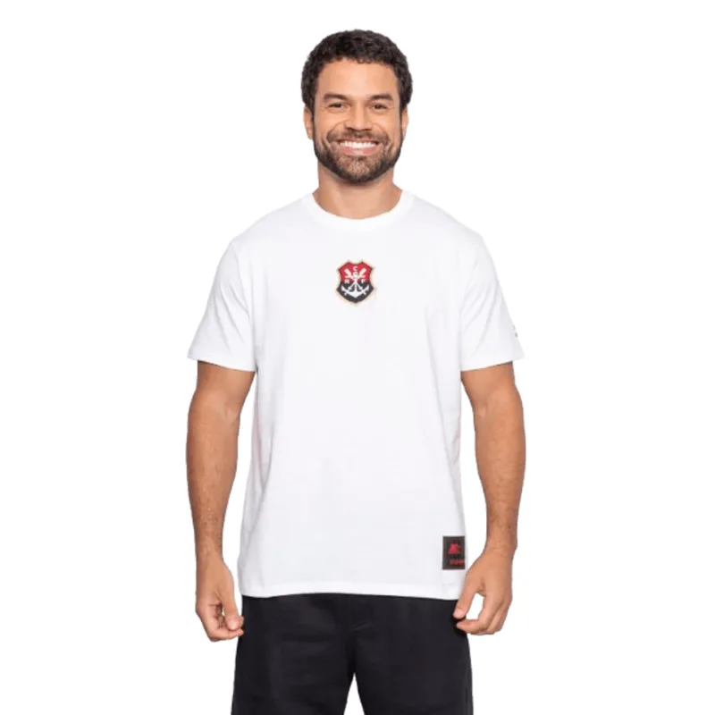 Camisa Flamengo Escudo Off White Starter G