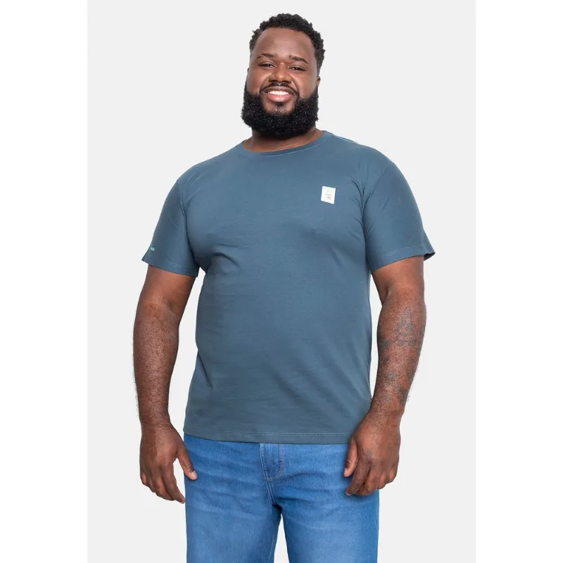 Camiseta HD Estampada Surf Plus Size Azul Marinho - Plus G