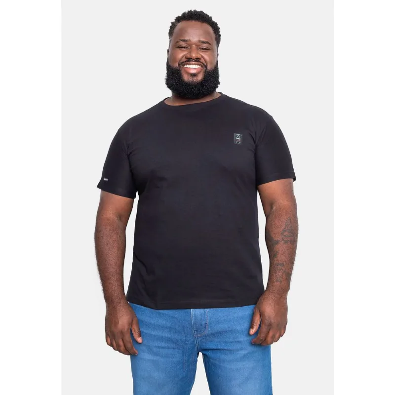 Camiseta HD Estampada Surf Plus Size Preta - Plus P