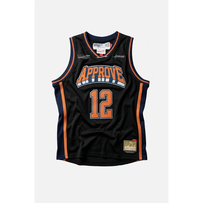 Regata Mitchell & Ness Collab Approve X M&N Preta - XL