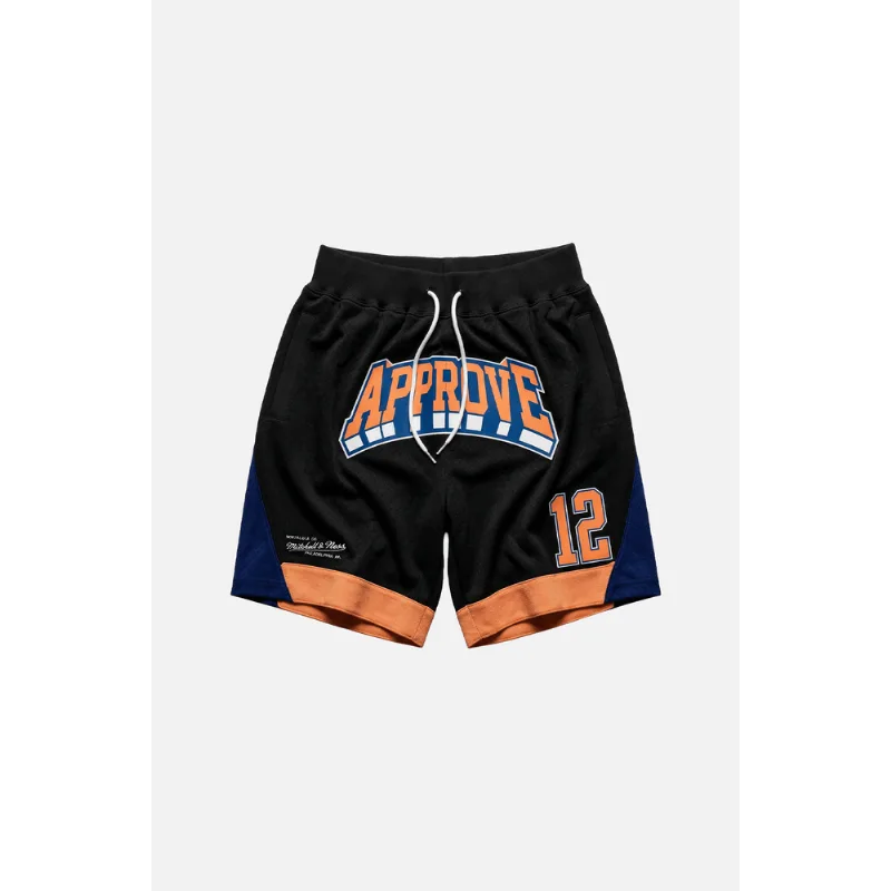 Short Mitchell & Ness Collab Approve X M&N Preta Regata Mitchell & Ness Collab Aprove Preta - XL