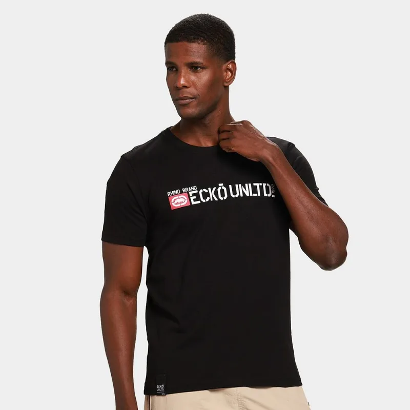 Camiseta Ecko Asphalt Masculina - Masculino - Preto