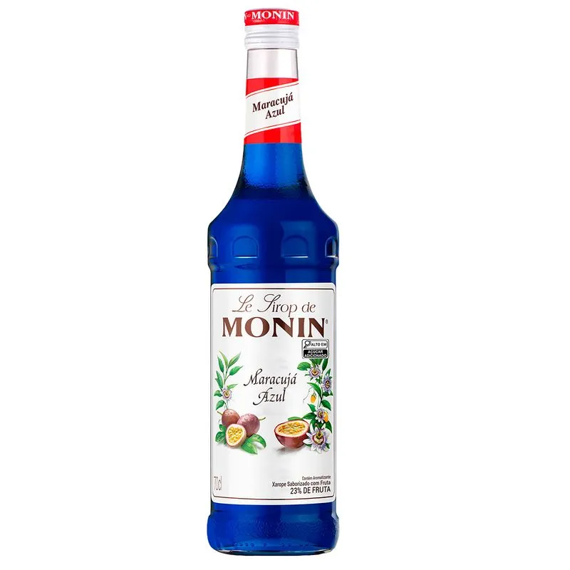 Xarope Monin Maracujá Azul 700ml