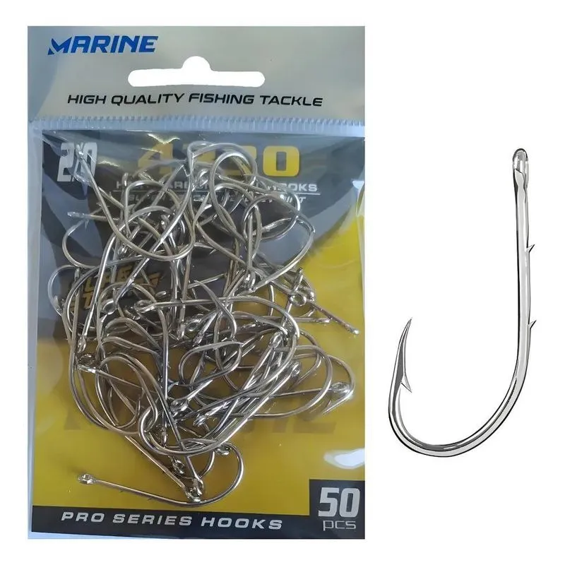 Anzol De Pesca Marine Sports Anzol Ms 4330 2/0 Número 2 De 5