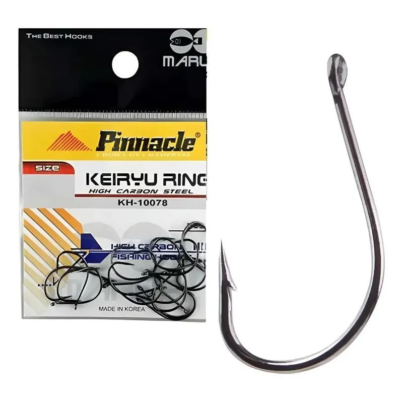 Anzol Pinnacle Keiryu Ring N13 Cartela 20 Peças