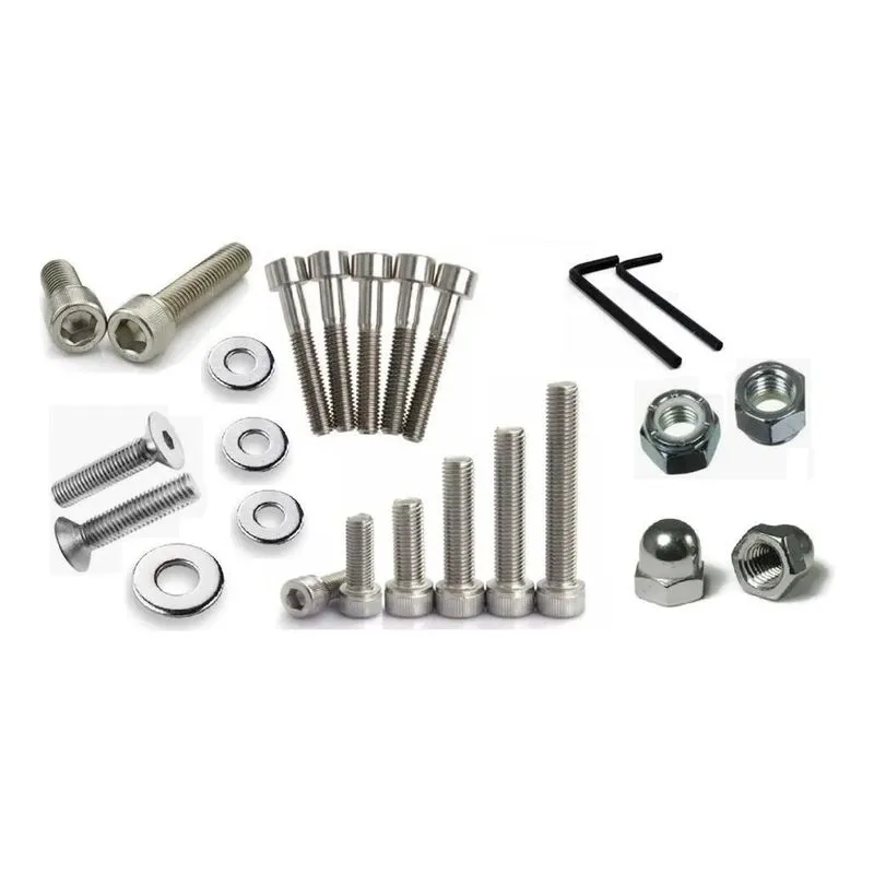 Kit Parafusos Allen Inox Tampas Lat. Motor Twister E Tornado