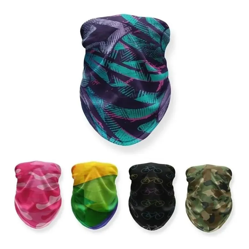 Bandana Tubular Para Ciclismo Pedal Moto Pesc 011tb Único