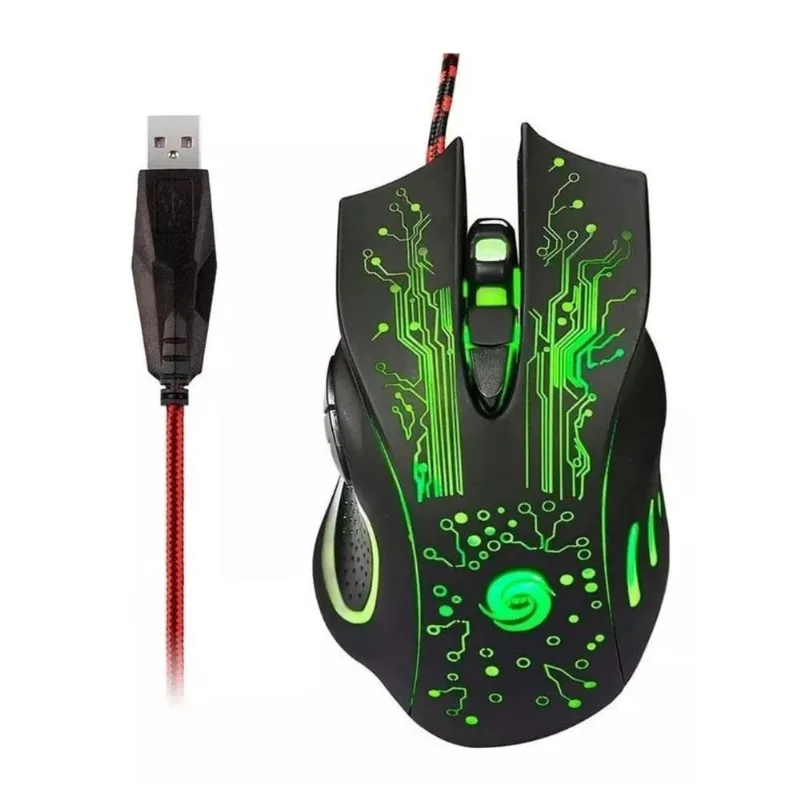 Mouse Gamer X9 E-sports Game c/ Led Rgb 2400dpi Imice