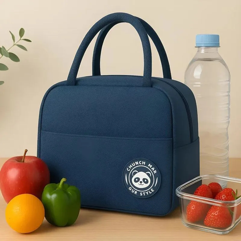 Bolsa Térmica Lancheira Marmita Bolsi Azul-escuro