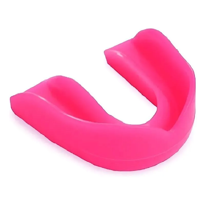 Protetor Bucal Kickboxing Boxe Mma - Proteção Profissio Rosa