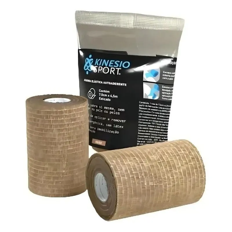 Atadura Elástica Autoaderente 7,5cm X 4x5m Kinesiosport Cor