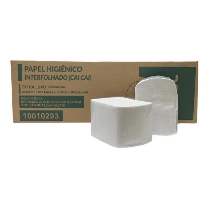 Indaial Papel Higiênico Interfolhado Papel - 1 - Folha Simpl