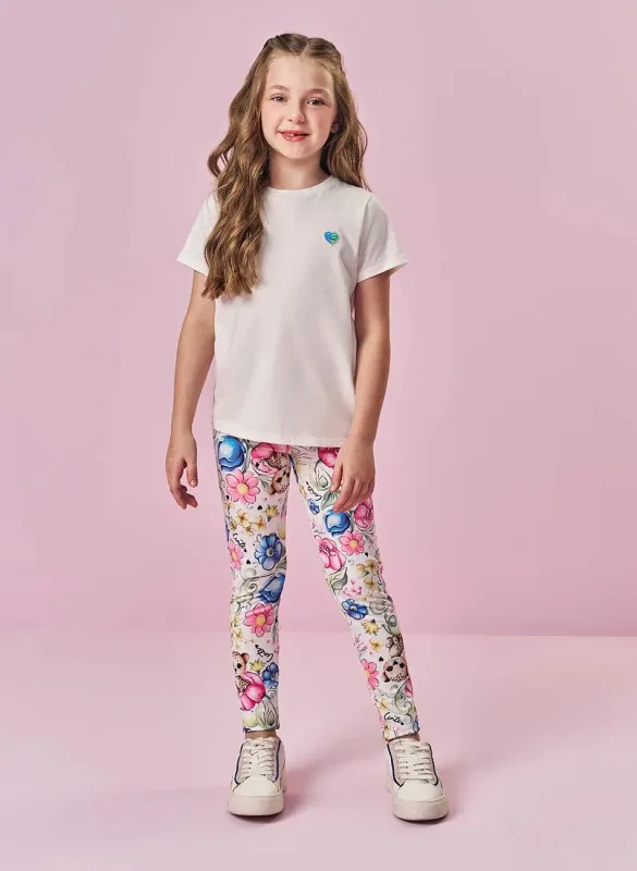 Legging em Suplex Power Infantil Menina - Cinti