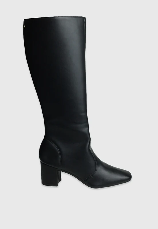 Bota Cano Longo 172064 Napa Lux Preto Preto / 39