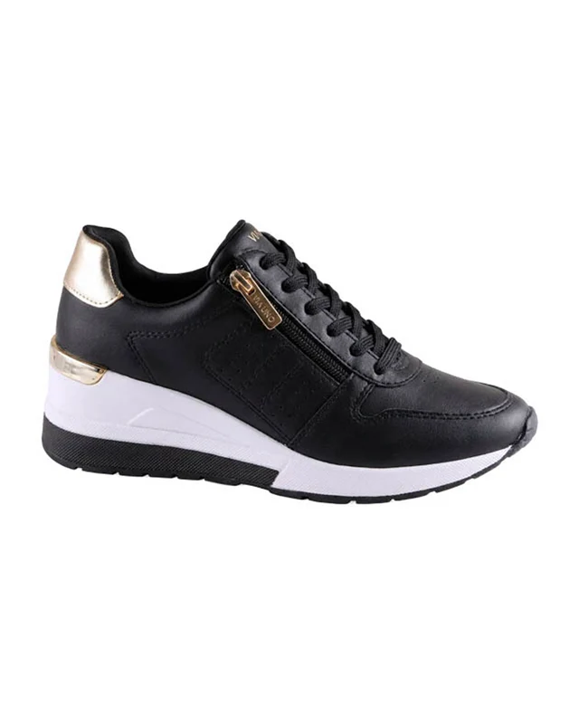 Tenis 388024 Mestiço Preto Preto / 35