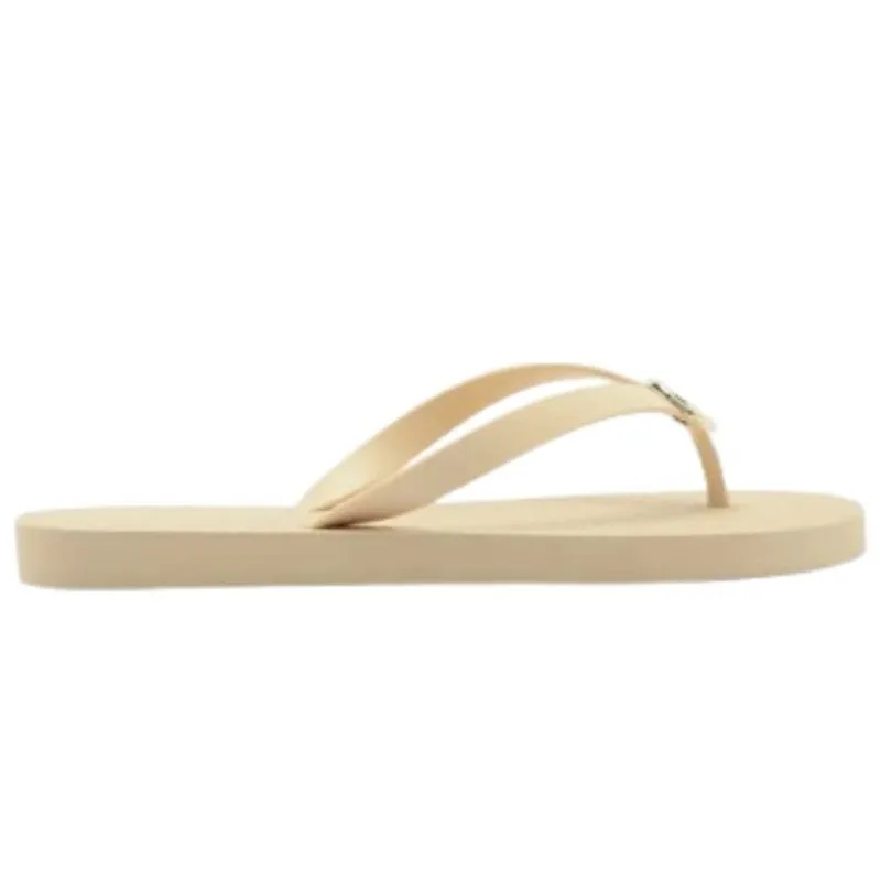 Sandália De Dedo Feminina N°39/40 Brizza Arezzo Essential Metal Zz Offf-white (MP)