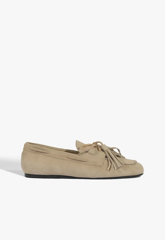 Kim Suede Flat 6.5 / Safari Mouse / Suede