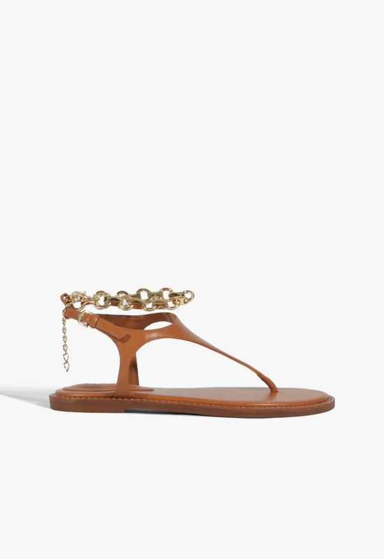 Lys Leather Sandal 11 / Miele / Leather