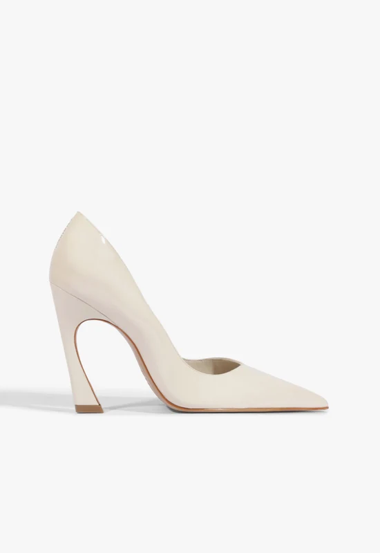 Lexi Patent Pump 10.5 / Sugar White / Patent