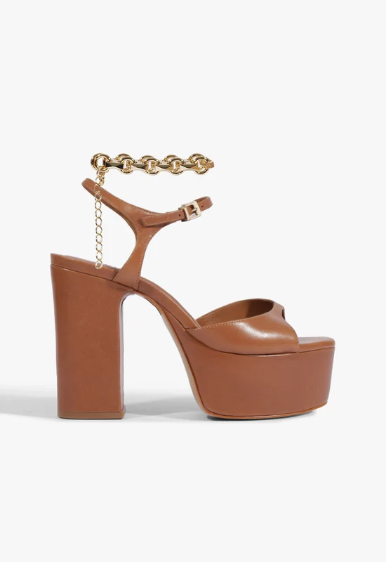 Lys Leather Sandal 9.5 / Miele / Leather