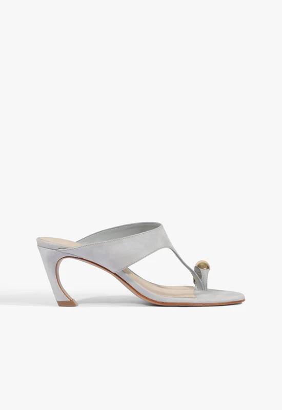 Maisie Nubuck Sandal 5.5 / Light Azure / Nubuck