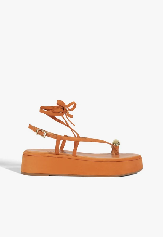 Zadie Nubuck Sandal 9.5 / Earth Clay / Nubuck