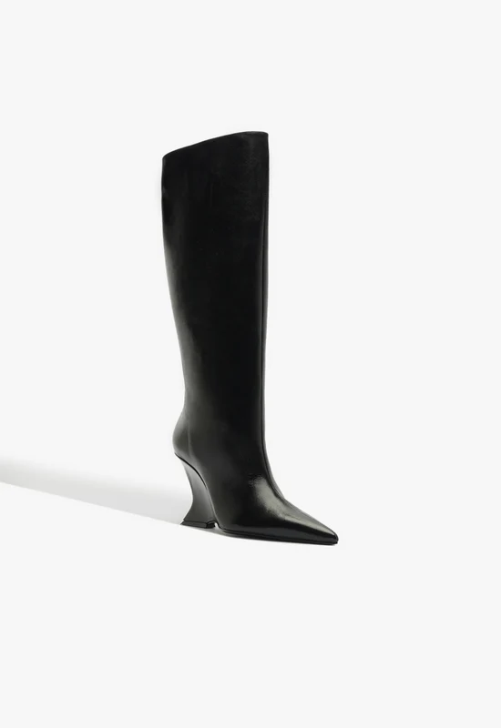 Siena Leather Boot 8 / Black / Leather