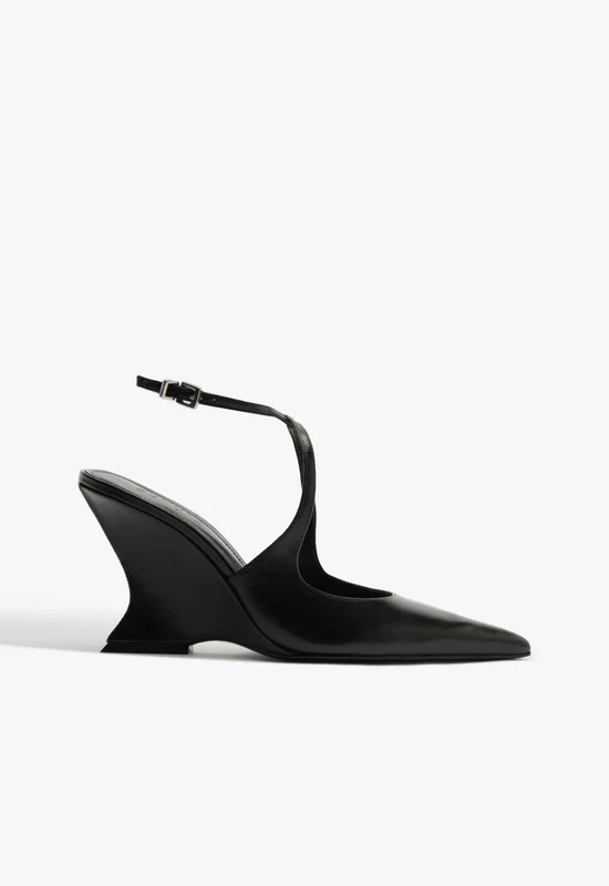 Siena X Leather Pump 5 / Black / Leather