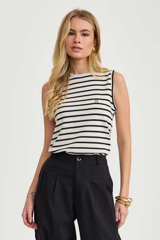 REGATA TRICOT 51356 LISTRADO / M